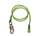 Rope Logic Wire Core Swivel Snap Green Flipline 1/2 in. x 8 ft. 21485